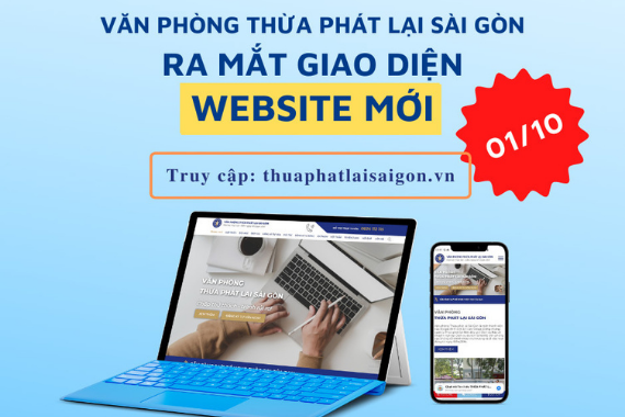 Chính thức ra mắt Website mới: thuaphatlaisaigon.vn